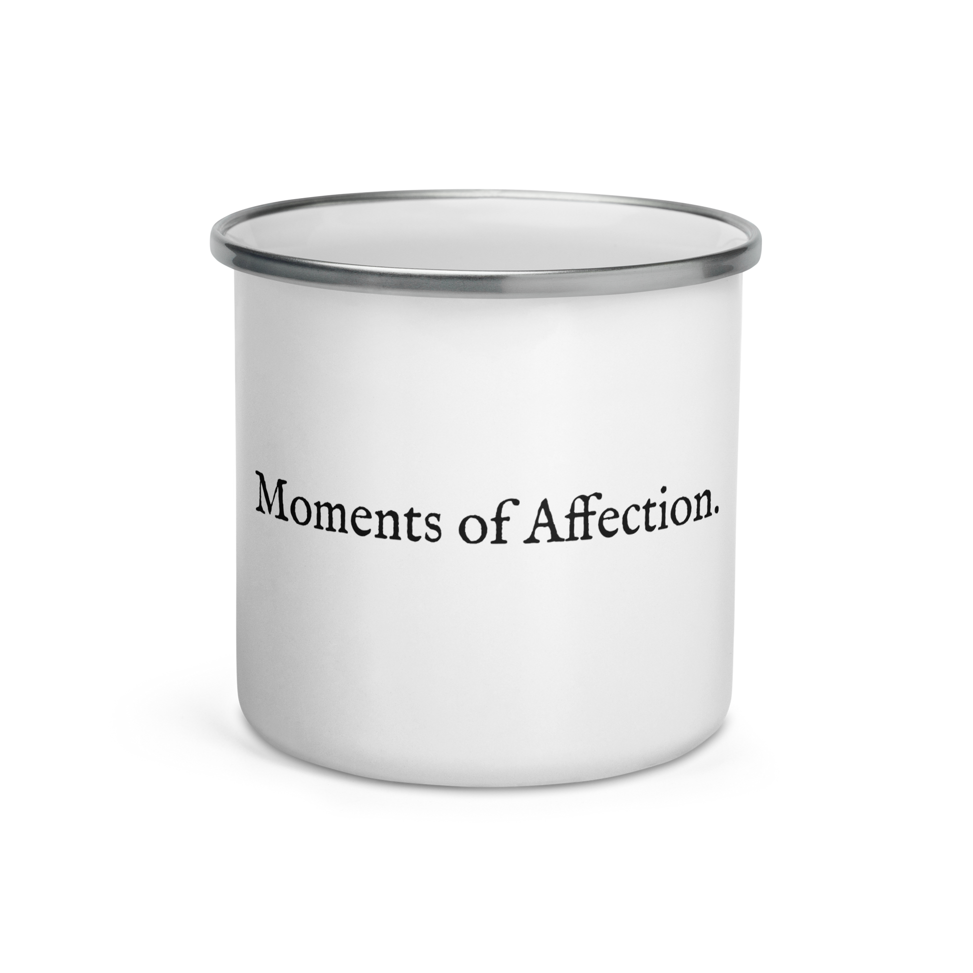 Rustic Logo Enamel Mug