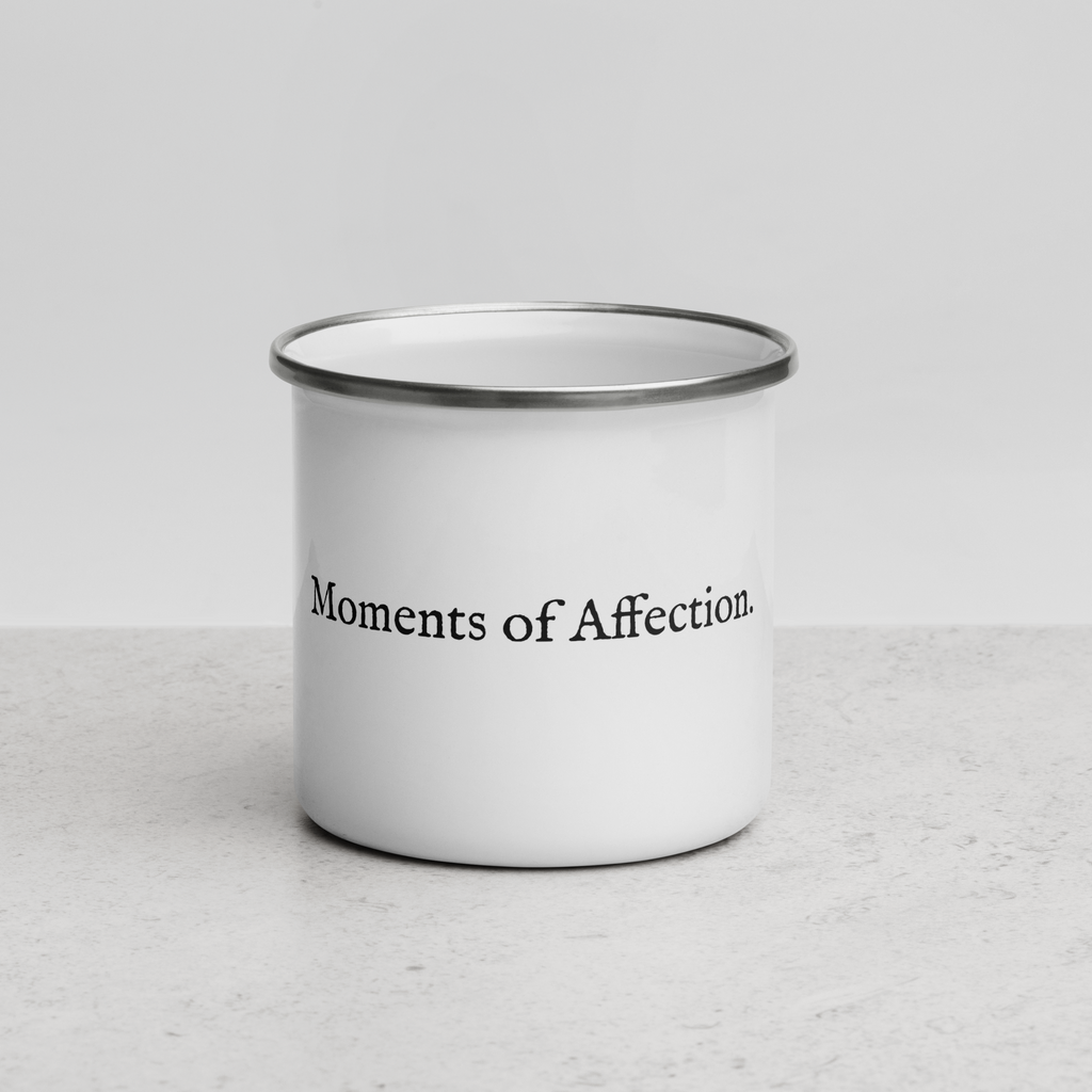 Rustic Logo Enamel Mug