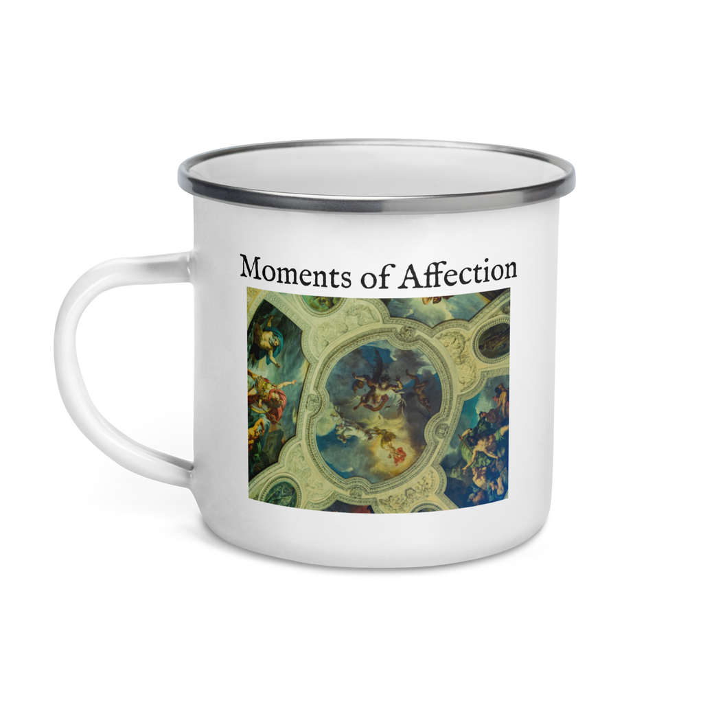 Musée du Louvre Enamel Mug