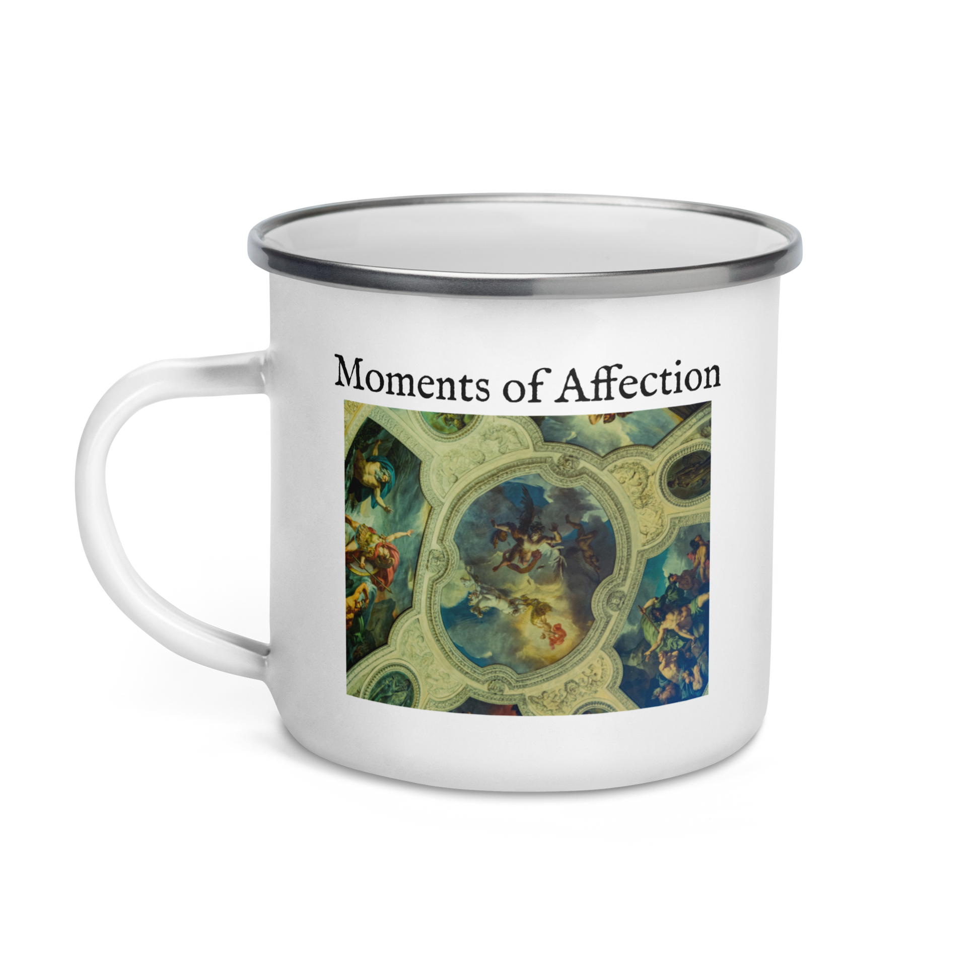 Musée du Louvre Enamel Mug